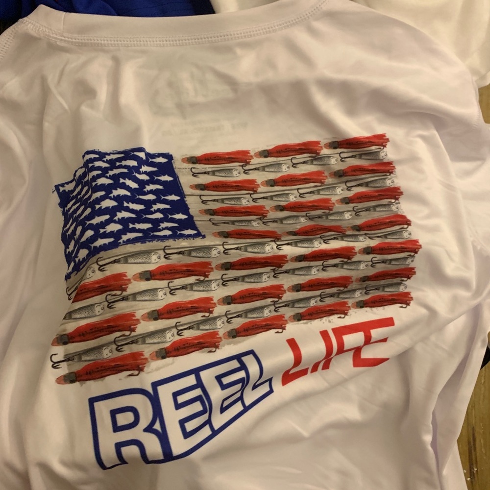 Reel life fishing shirt